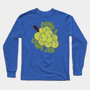 Funny grape puns Long Sleeve T-Shirt